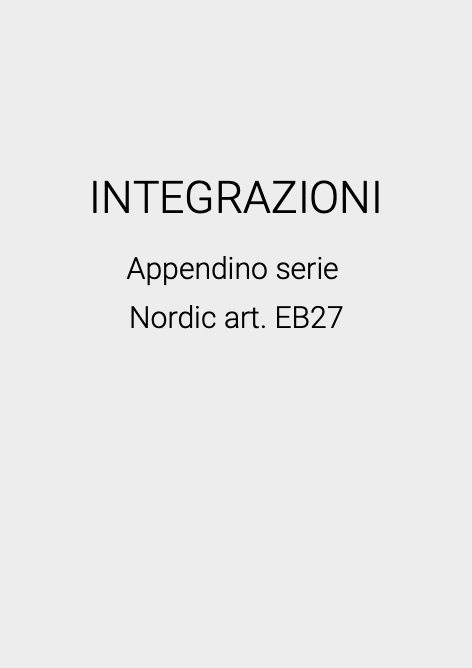 Colombo Design - 价目表 INTEGRAZIONI