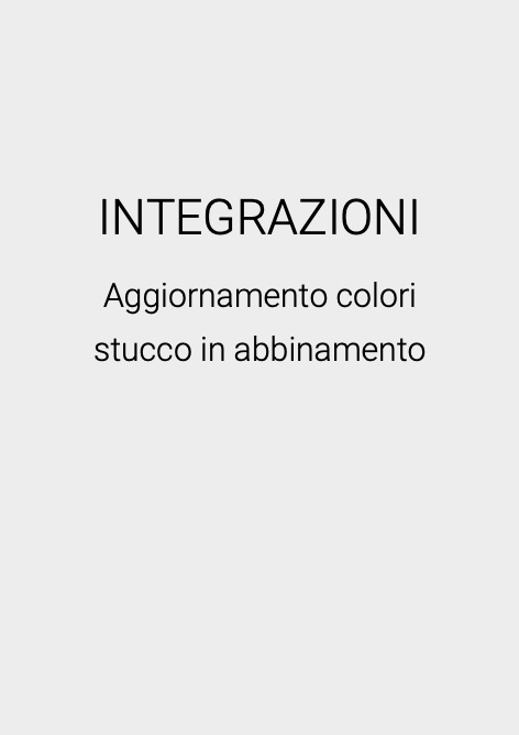 Bisazza - Listino prezzi INTEGRAZIONI