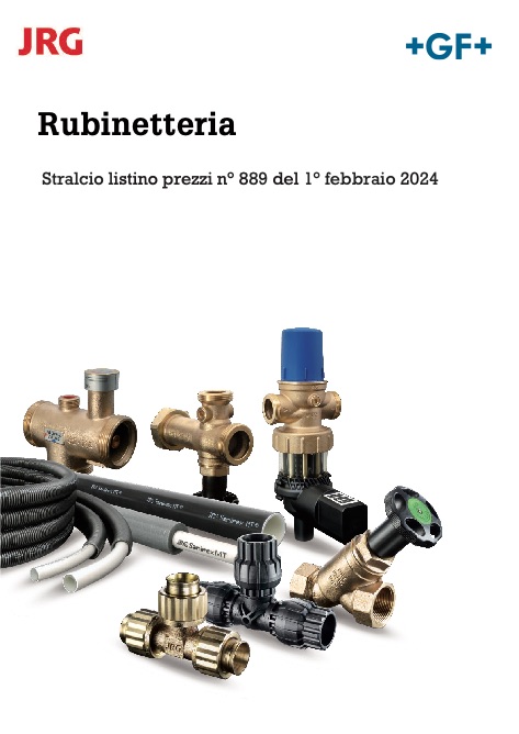 Georg Fischer - Price list N° 889 Rubinetteria