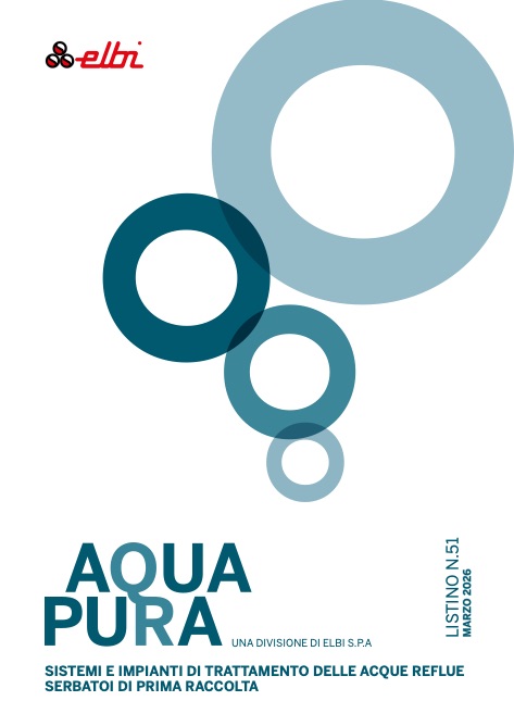 Elbi - Listino prezzi Aqua Pura 2026