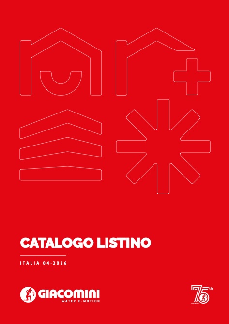 Giacomini - Listino prezzi 04/2026