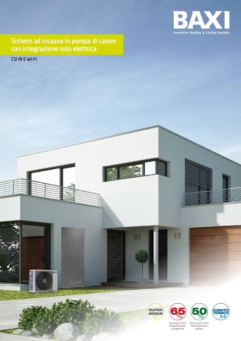 Baxi - Catalogo CSI IN E WI-FI