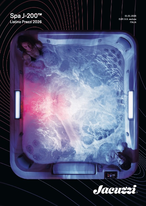 Jacuzzi - Liste de prix Spa Swim Spa J-200