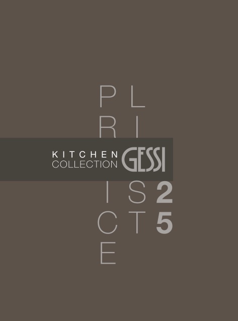 Gessi - Listino prezzi KITCHEN COLLECTION