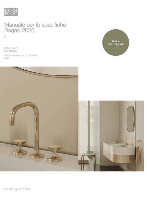 Dornbracht - Listino prezzi Bagno | Aprile 2026