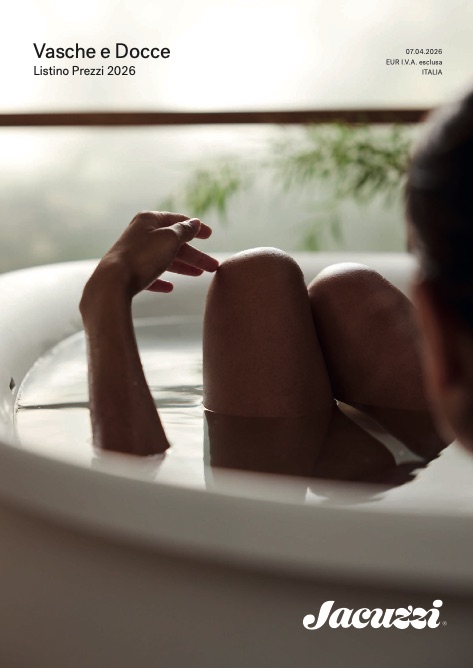 Jacuzzi - Listino prezzi Vasche-Docce