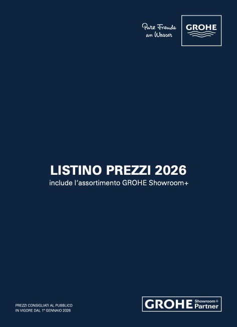 Grohe - Listino prezzi 2026
