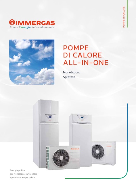 Immergas - 目录 Pompe di Calore ALL-IN-ONE