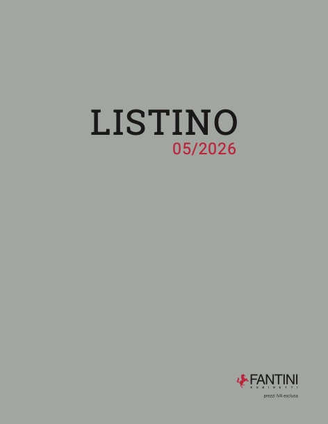 Fantini - Listino prezzi 05/2026