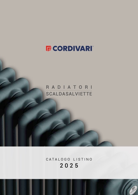 Cordivari - Listino prezzi Radiatori | Scaldasalviette (Rev. 04)