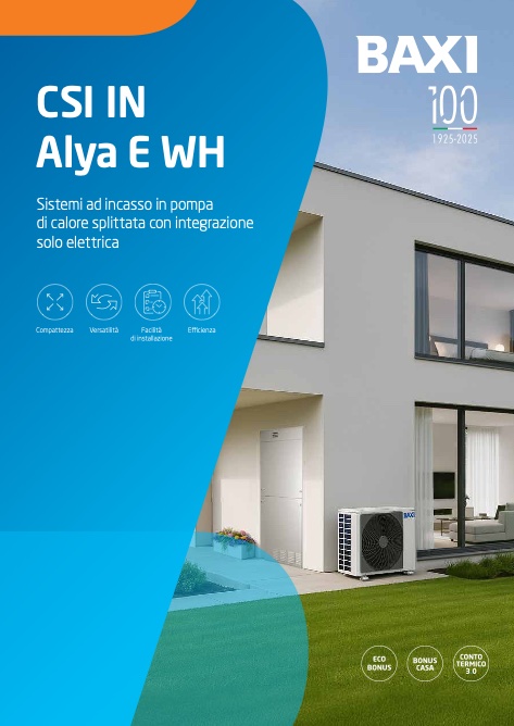 Baxi - Catalogo CSI IN Alya EWH