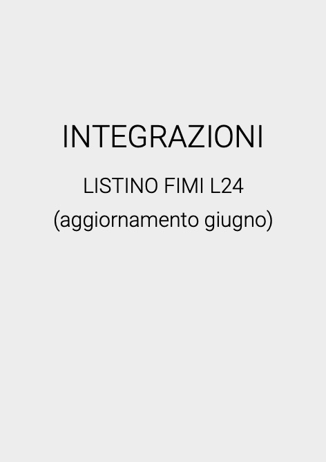 Fimi - Preisliste INTEGRAZIONI