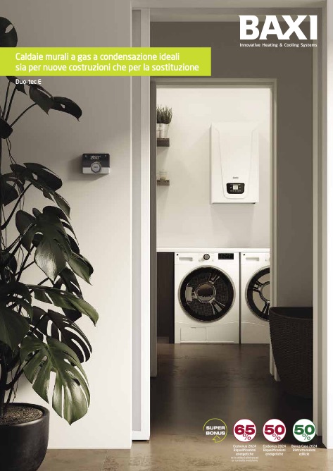 Baxi - Catalogo Duo tecE