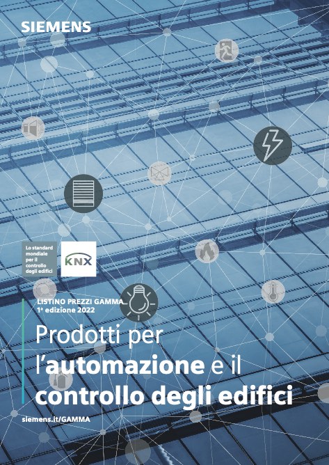 Siemens - Price list Prodotti per l'automazione e il controllo degli edifici