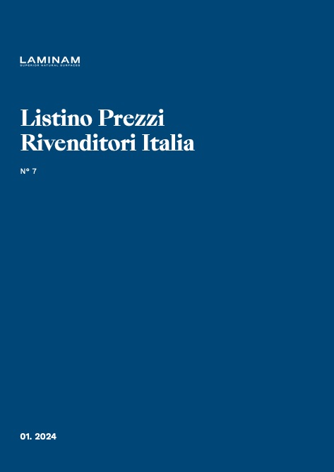 Laminam - Listino prezzi N° 7 | Gennaio 2024 - Rivenditori