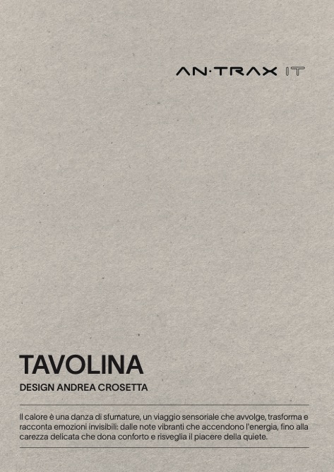 Antrax - 价目表 Tavolina