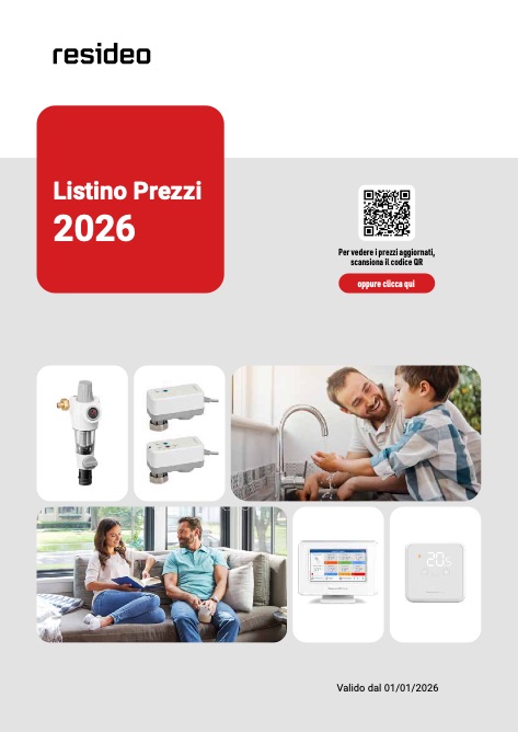 Resideo | Honeywell Home - Listino prezzi 2026