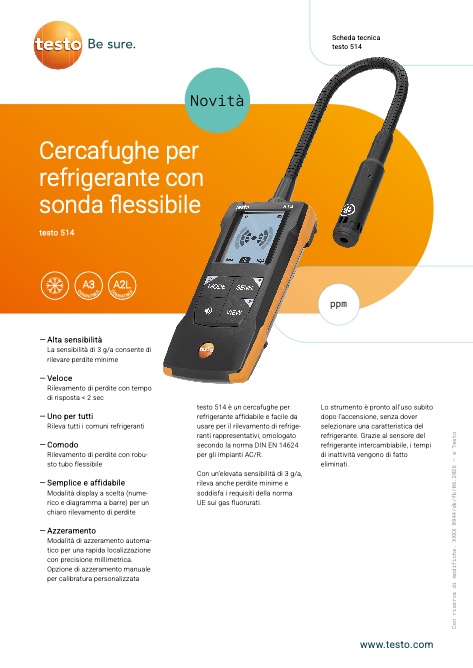 Testo - Catalogo Cercafughe 514