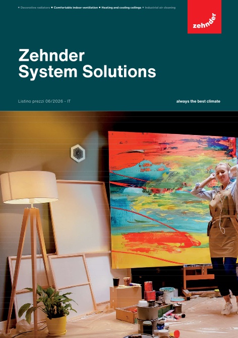 Zehnder Systems - Listino prezzi 09/2026
