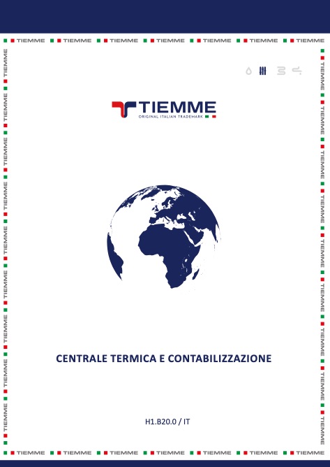 Tiemme - Каталог Centrale Termica e Contabilizzazione H1.B20.0