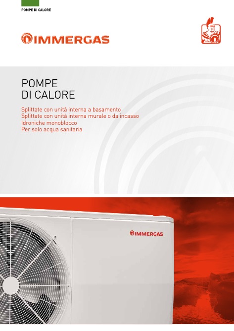 Immergas - 目录 POMPE DI CALORE