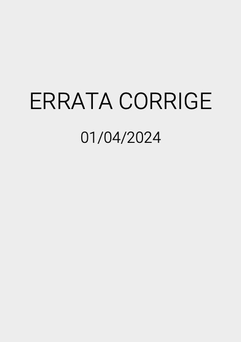 Haier - 价目表 Errata Corrige