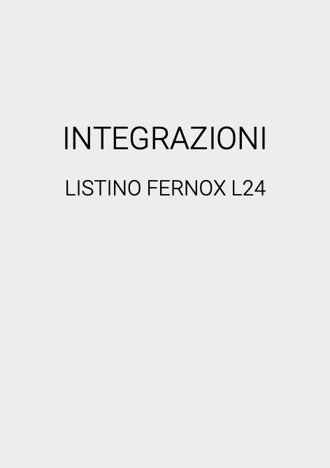 Fimi - 价目表 INTEGRAZIONI