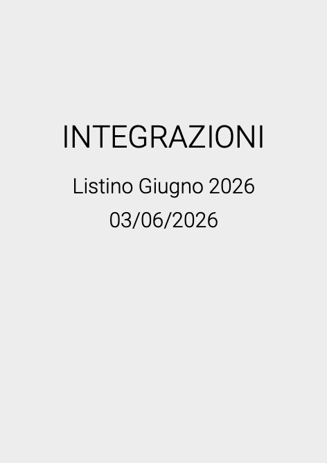 Ridgid - Listino prezzi INTEGRAZIONI