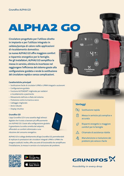 Grundfos - Catalogo ALPHA2 GO