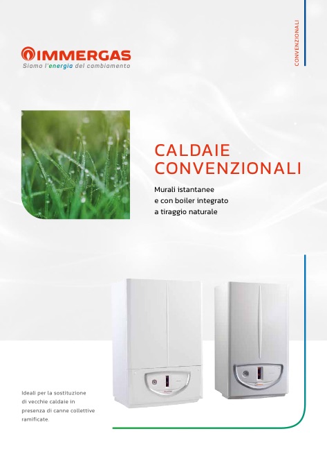 Immergas - Catalogo Caldaie convenzionali