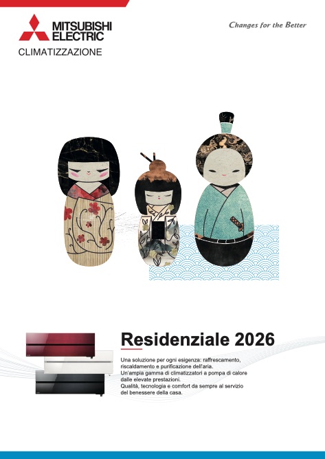 Mitsubishi Electric - Catalogo Residenziale 2026