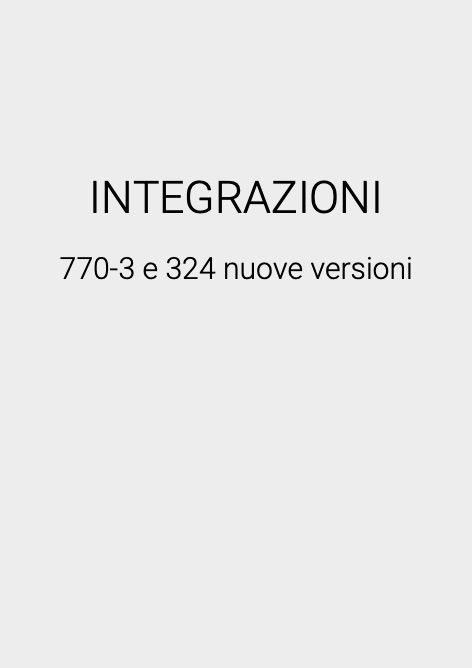 Testo - 价目表 INTEGRAZIONI