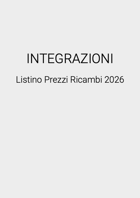 Fantini Cosmi - Listino prezzi INTEGRAZIONI