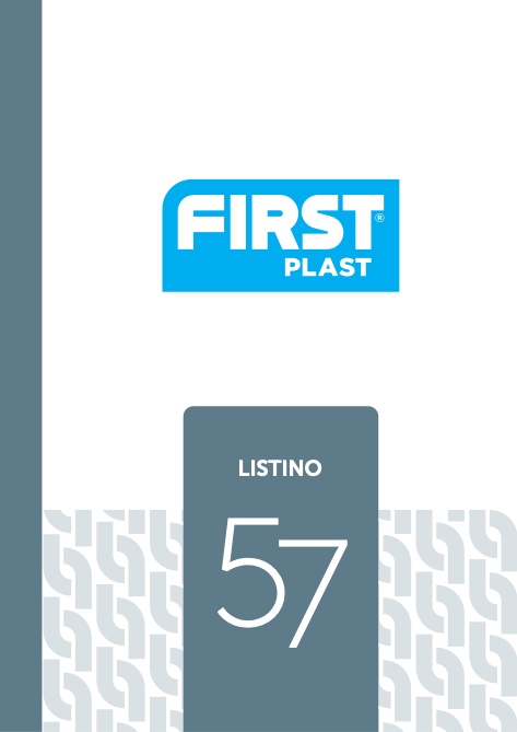 First Corporation - Listino prezzi 57 - First Plast (Rev. 04/2026)