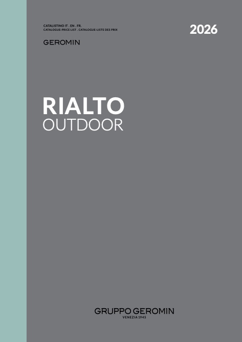 Hafro - Geromin - Listino prezzi RIALTO_OUTDOOR