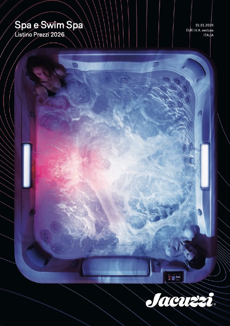 Jacuzzi - Listino prezzi Spa e Swim Spa