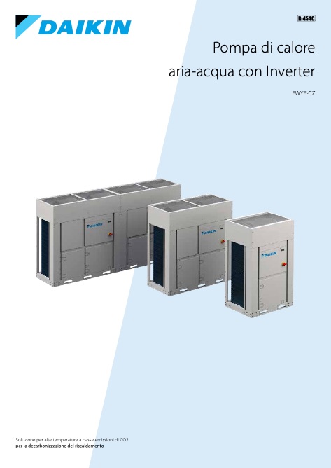 Daikin Riscaldamento - 目录 Pompe di calore aria-acqua inverter