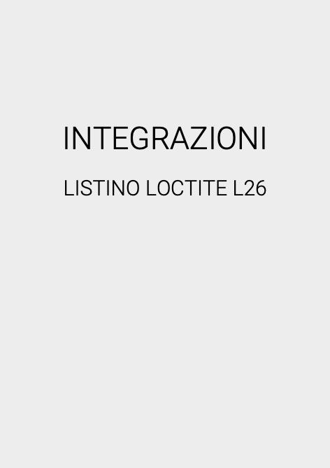 Fimi - Listino prezzi INTEGRAZIONI