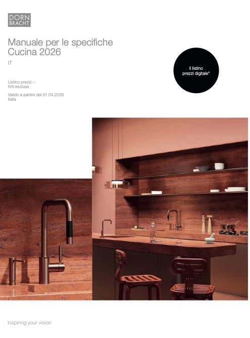 Dornbracht - Listino prezzi Cucina | Aprile 2026