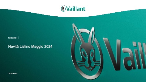 Vaillant - Listino prezzi Novità