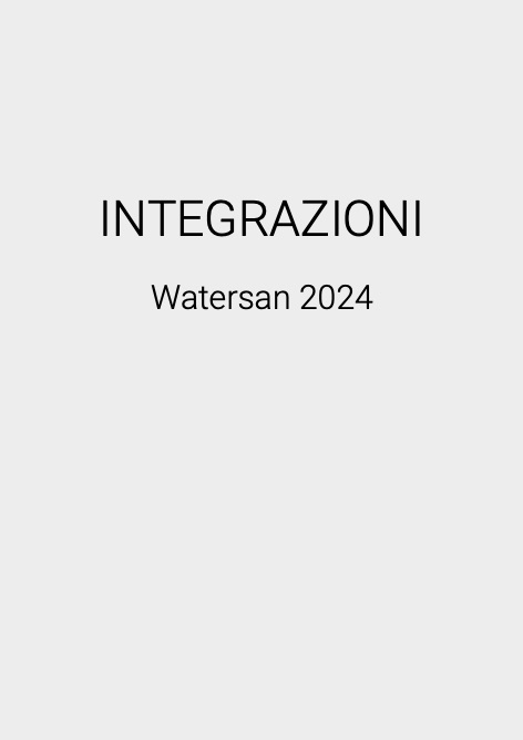 SFA - Sanitrit - 价目表 INTEGRAZIONI