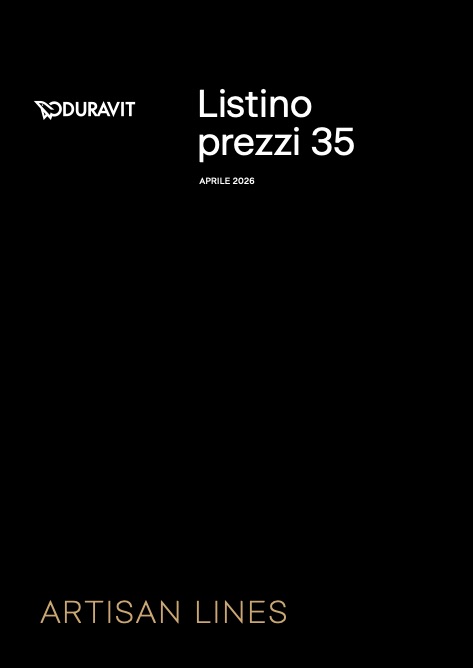 Duravit - Listino prezzi 35 | Artisan Lines