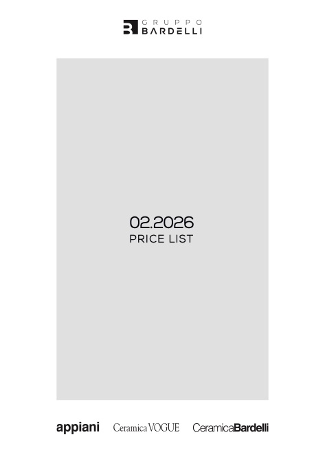 Bardelli - Listino prezzi 02.2026