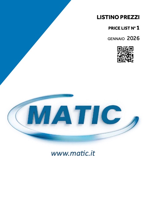 Matic - Listino prezzi Nr. 1 - Gennaio 2026