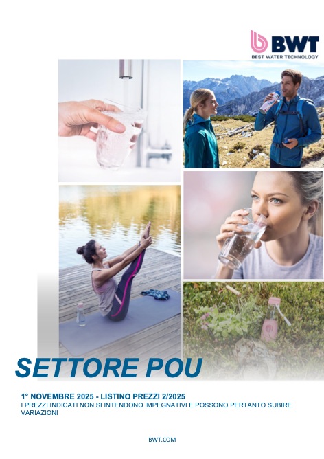 Bwt - Listino prezzi Settore POU
