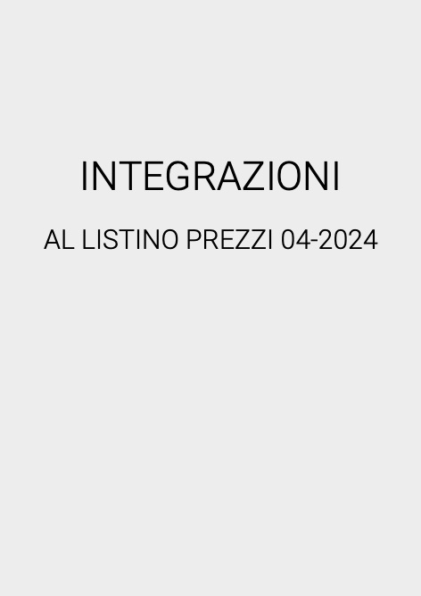 Immergas - 价目表 INTEGRAZIONI