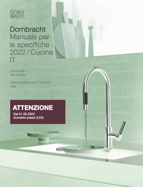 Dornbracht - 价目表 2022