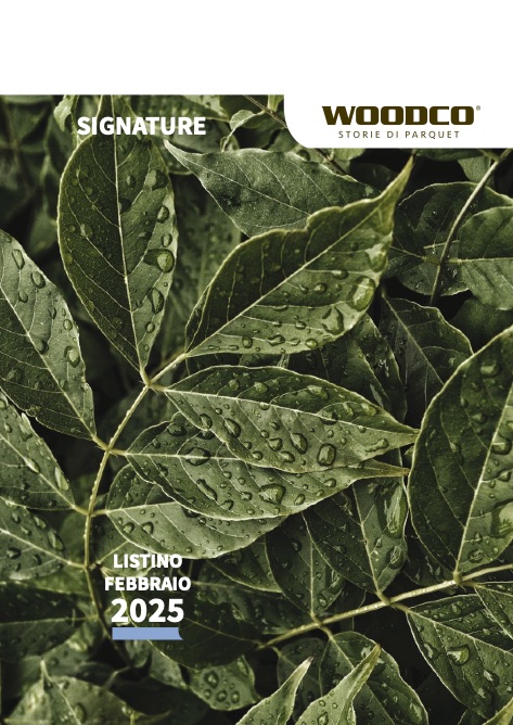 Woodco - Price list Signature 2025