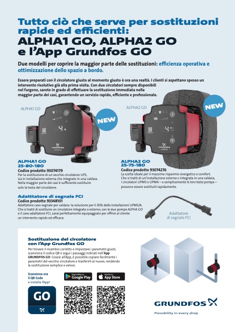 Grundfos - Catalogo ALPHA GO