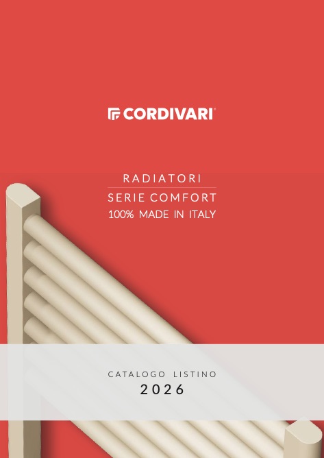 Cordivari - Listino prezzi Radiatori | Serie Comfort (Rev 04)